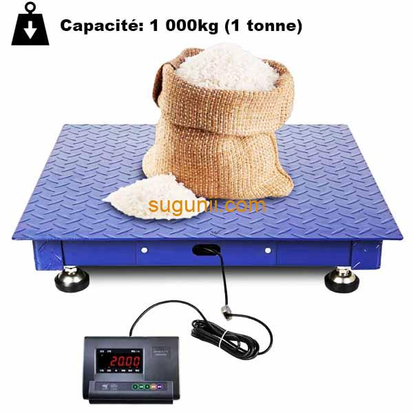 Balance Industrielle au Sol – Capacité 1 Tonne (1000kg) 2