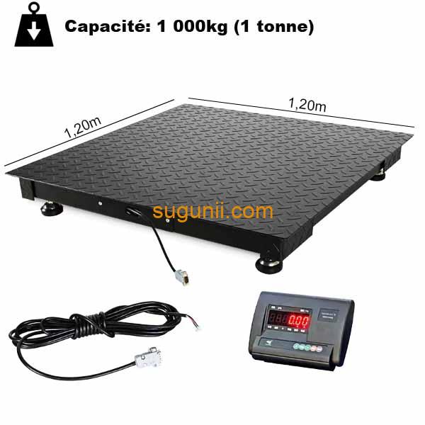 Balance Industrielle au Sol – Capacité 1 Tonne (1000kg) 3