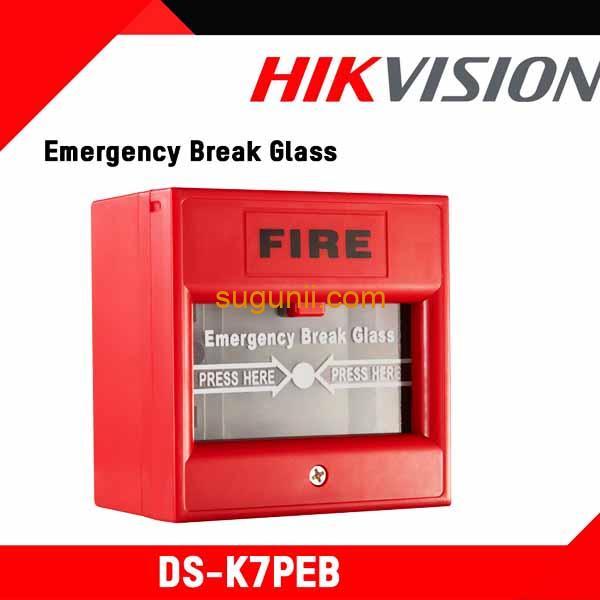 Bouton de Sortie et d’Urgence Hikvision DS-K7PEB