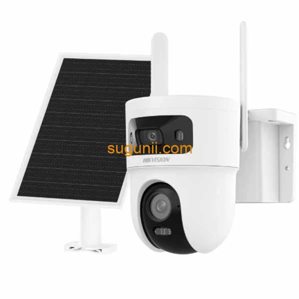 Caméra Solaire 4G Hikvision DS-2CFSP8-D/4G – Double Objectif 8MP