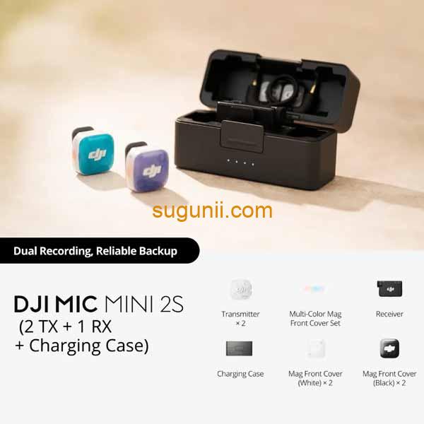 DJI Mic Mini 2S – Le Micro Sans Fil 2
