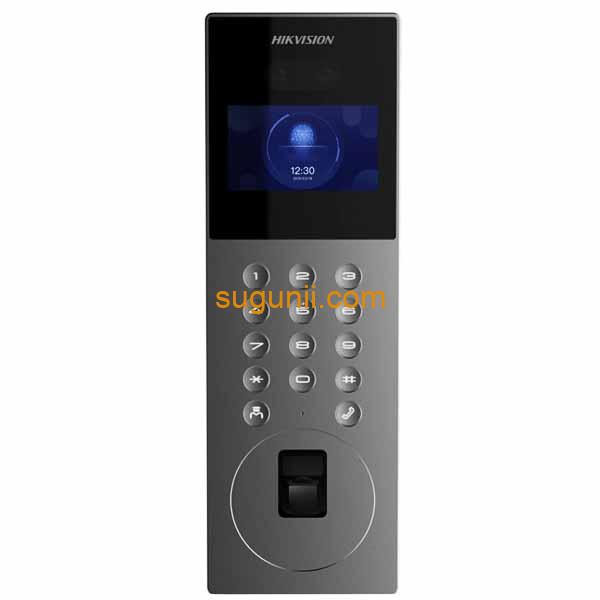Platine de Rue IP Hikvision DS-KD9203-FE6 – Reconnaissance Faciale, Double Caméra 2MP, IP65