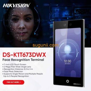 Terminal d’Accès et de Présence Biométrique Hikvision DS-K1T673DWX