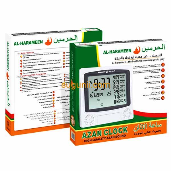Horloge de Prière Al-Harameen HA-4009