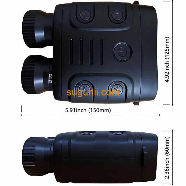 Jumelles de Vision Nocturne Infrarouge 1080P – Zoom 5X, Écran 2,4", Portée 300m 4