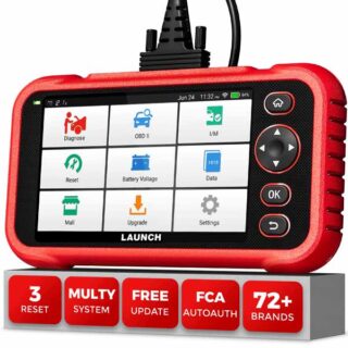 Outil de Diagnostic Automobile X431 CRP129X – 4 Systèmes, 5 Fonctions Spéciales, Android