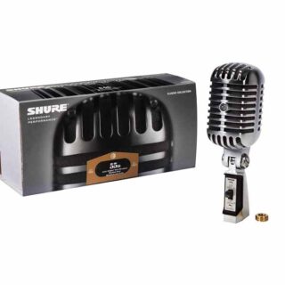 Shure 55SH Series II – Microphone Dynamique Vintage « Micro d'Elvis »
