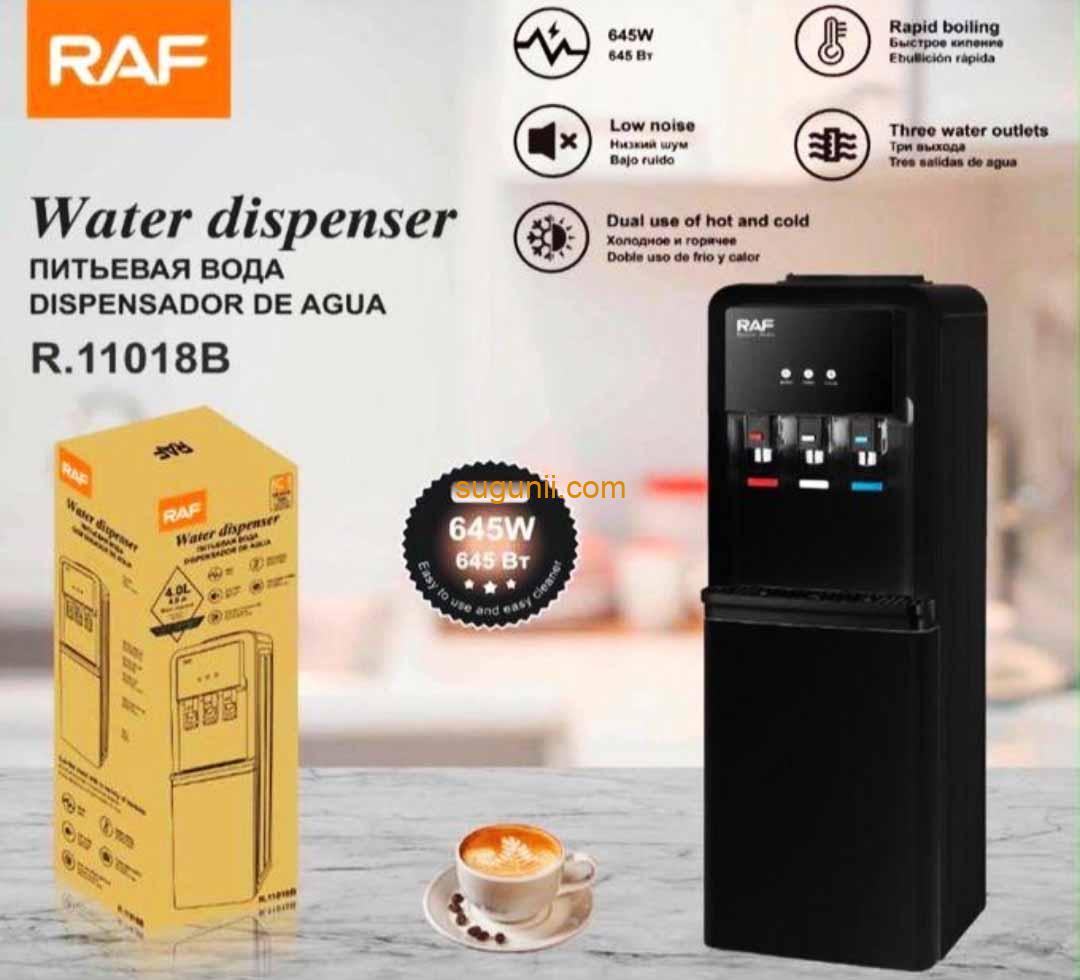 Distributeur d'Eau RAF R.11018B – 3 Températures (Chaude, Froide, Ambiante), Sur Pied